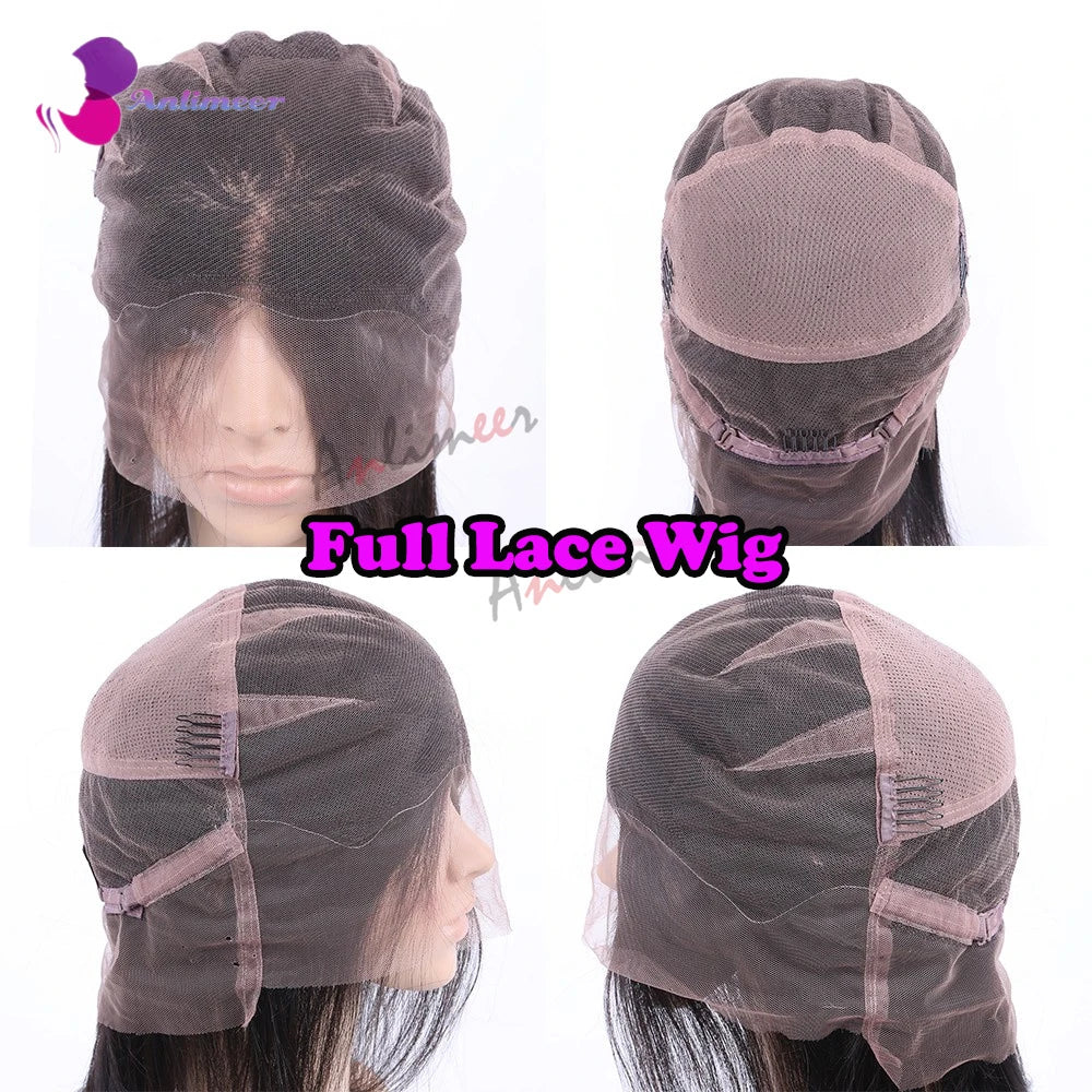Real Human Hair Wig Short Human Hair Wigs for Black Women 200% Density Lace Front Wig 5x5 Closure Wigs Highlight Wig Human Hair