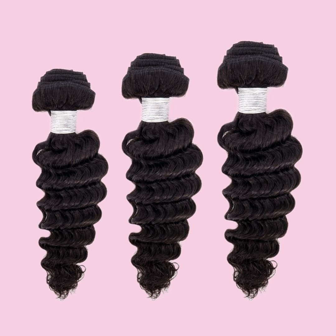 Deep Wave Human Hair Bundle Deal